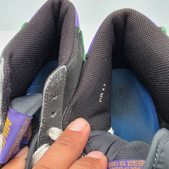Nike Blazer High Anthracite Mens Size 9.5 Black Varsity Purple Shoes 315877-011 main image 13